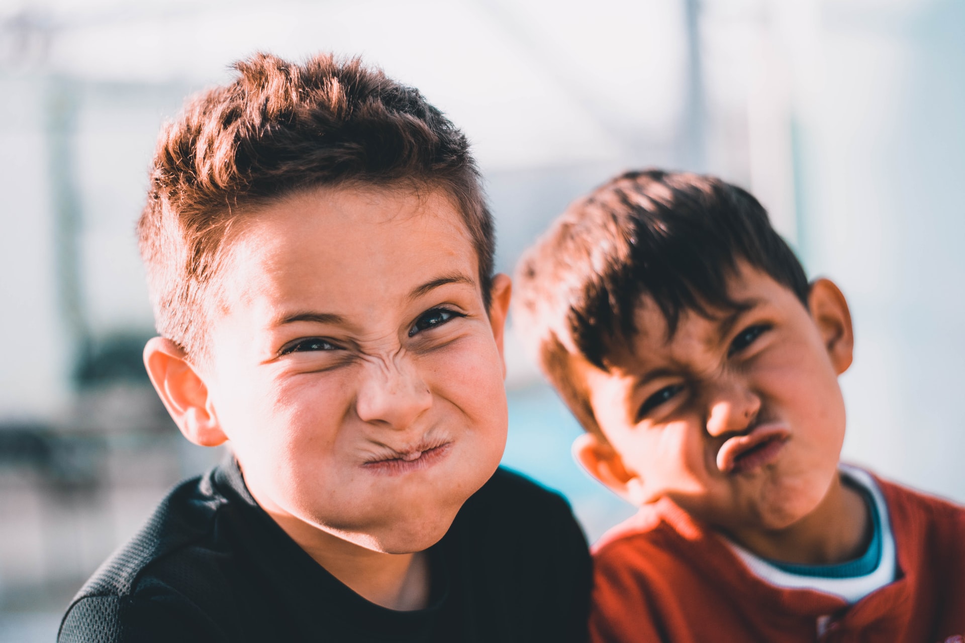 boys making faces mental health research pcmh